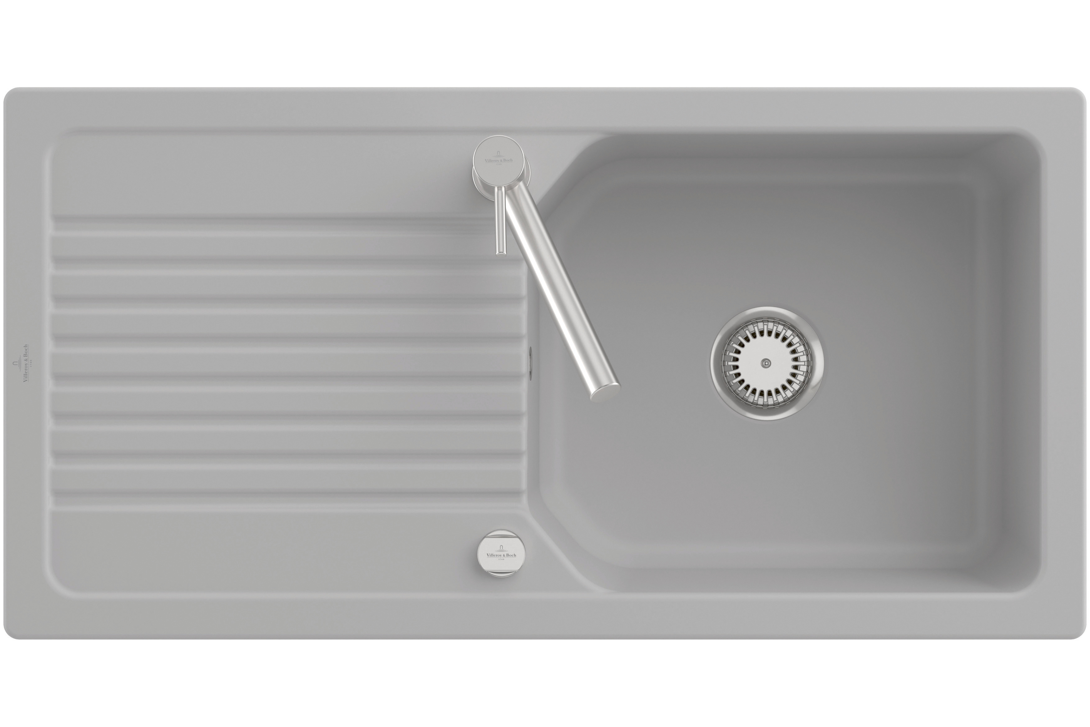 Villeroy & Boch Keramikspüle Linara grau